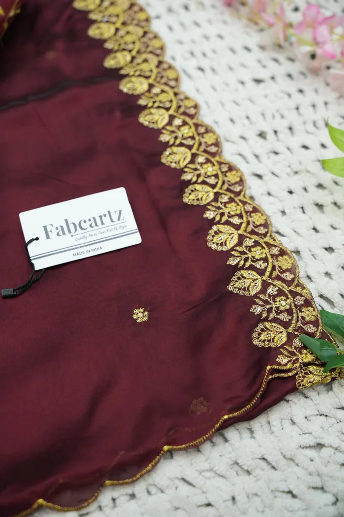 దక్షిణ భారత పండుగ సాంప్రదాయ హాఫ్ చీర (ఛవి) 