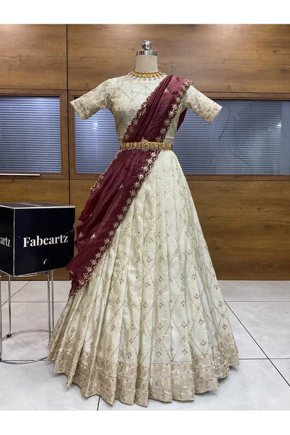 Jiyaan South Indian Festival Traditional Lehenga Choli