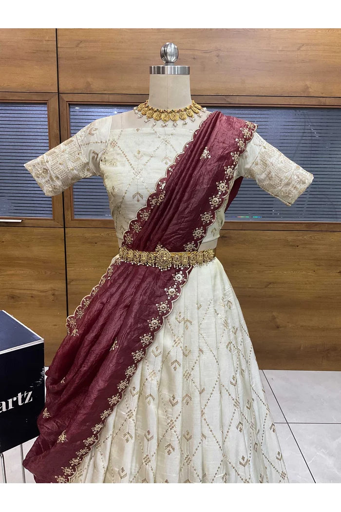 Jiyaan South Indian Festival Traditional Lehenga Choli