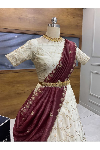 Jiyaan South Indian Festival Traditional Lehenga Choli