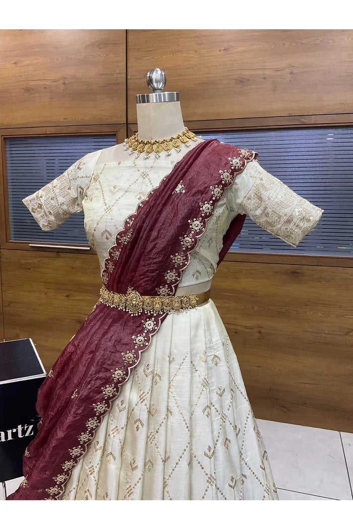 Jiyaan South Indian Festival Traditional Lehenga Choli