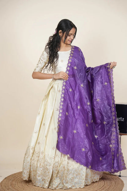 South Indian Festival Traditional Lehenga Choli Shizuka