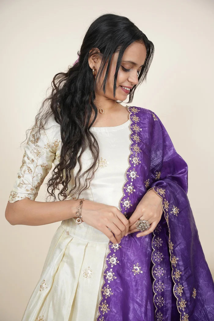 South Indian Festival Traditional Lehenga Choli Shizuka
