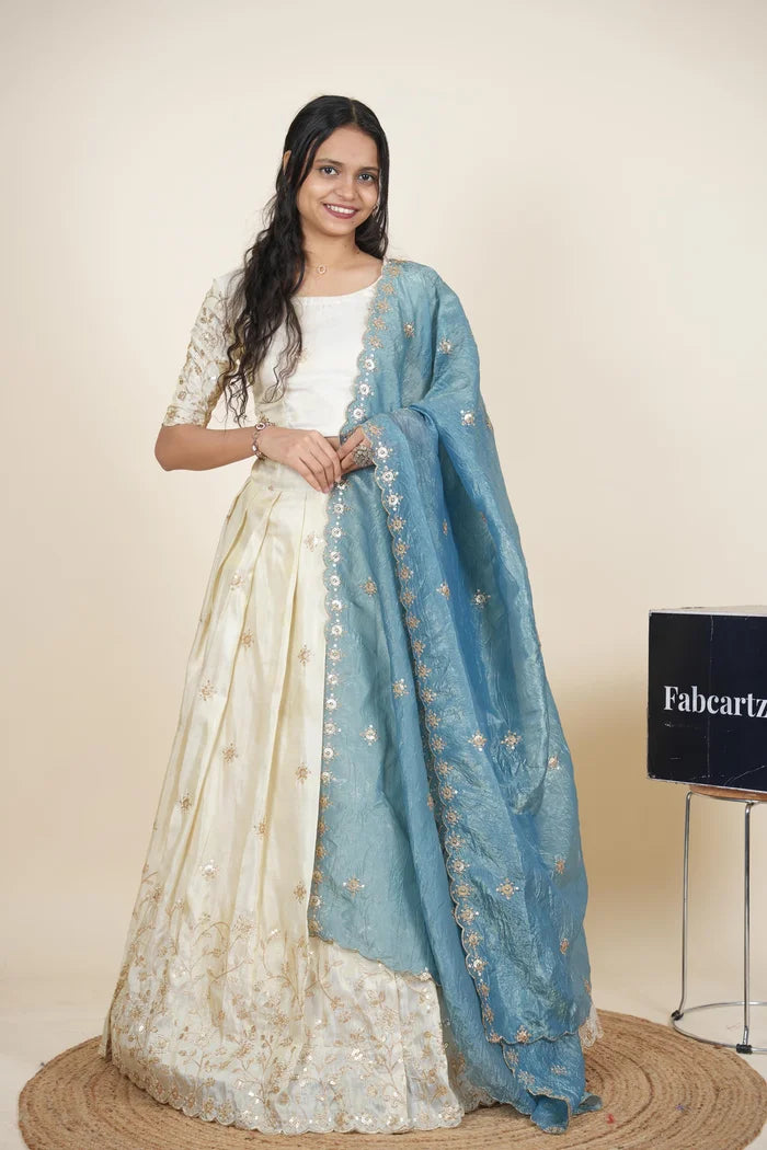South Indian Festival Traditional Lehenga Choli Shizuka