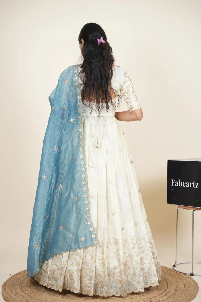 South Indian Festival Traditional Lehenga Choli Shizuka