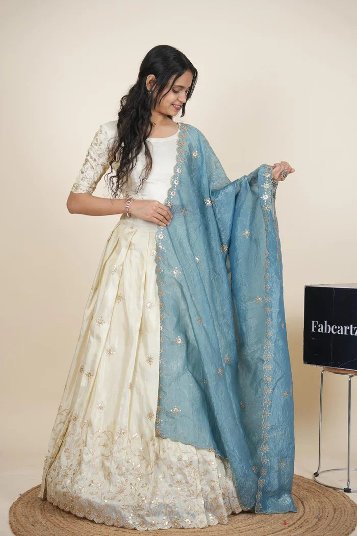 South Indian Festival Traditional Lehenga Choli Shizuka