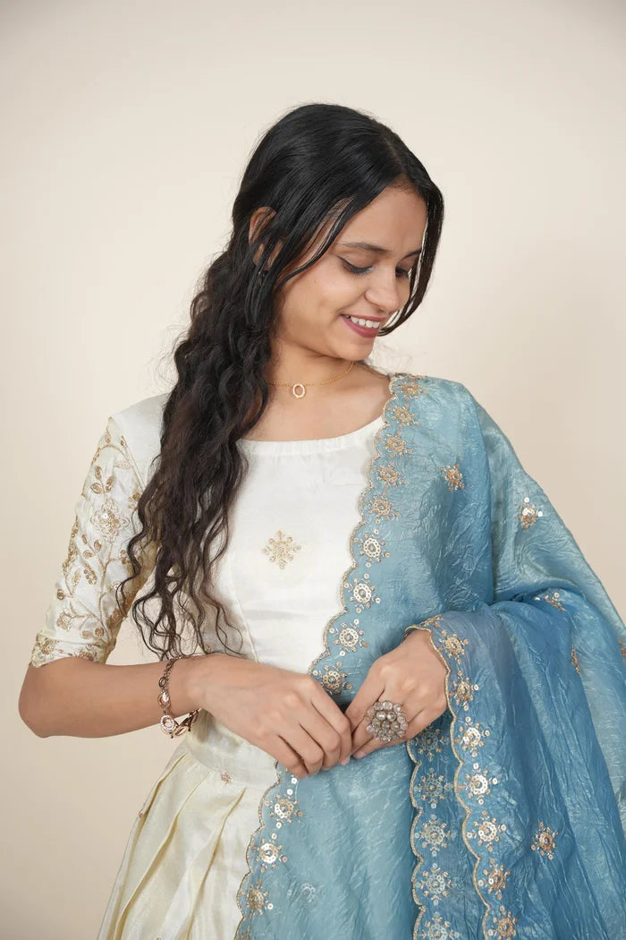 South Indian Festival Traditional Lehenga Choli Shizuka