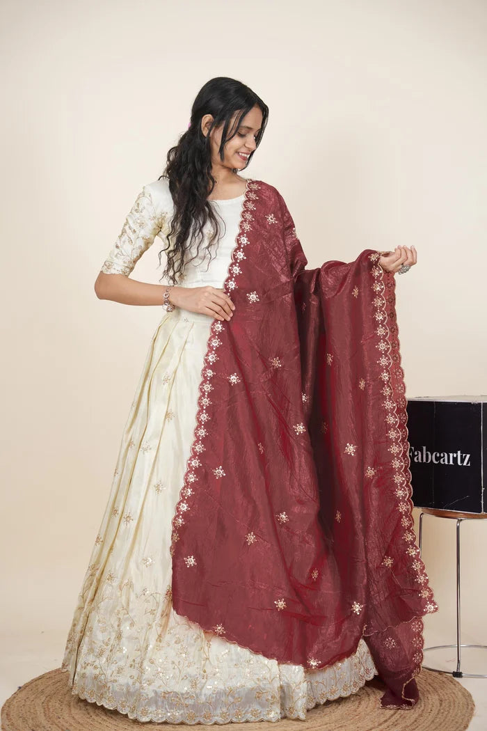 South Indian Festival Traditional Lehenga Choli Shizuka