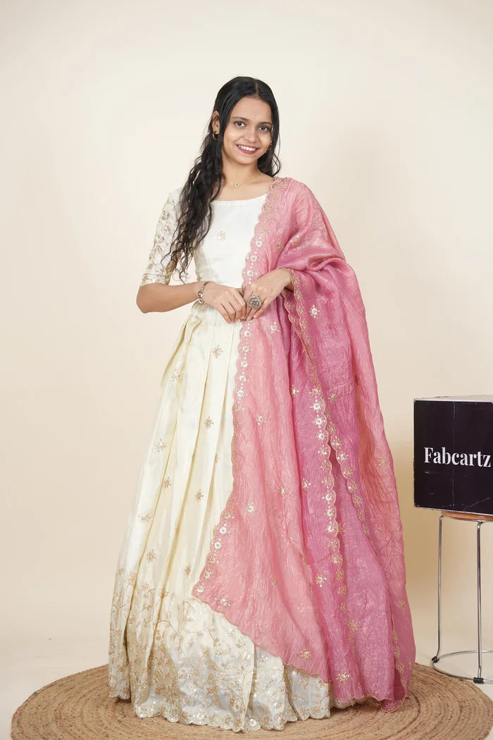 South Indian Festival Traditional Lehenga Choli Shizuka