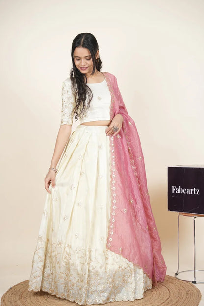 South Indian Festival Traditional Lehenga Choli Shizuka