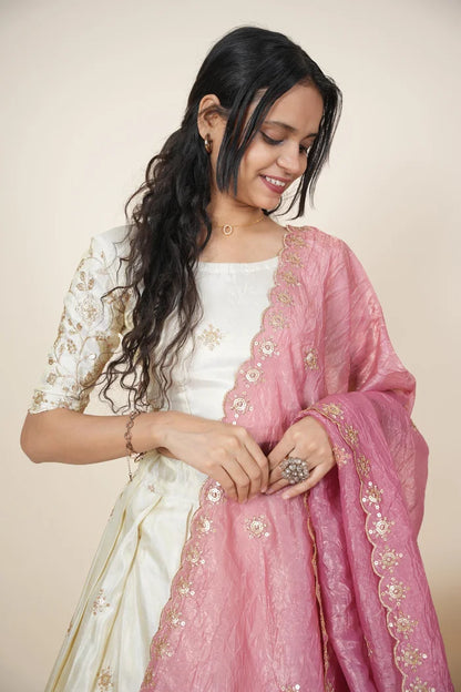 South Indian Festival Traditional Lehenga Choli Shizuka