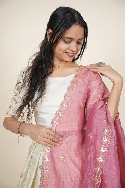 South Indian Festival Traditional Lehenga Choli Shizuka