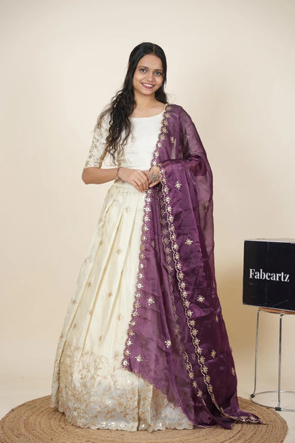 South Indian Festival Traditional Lehenga Choli Shizuka