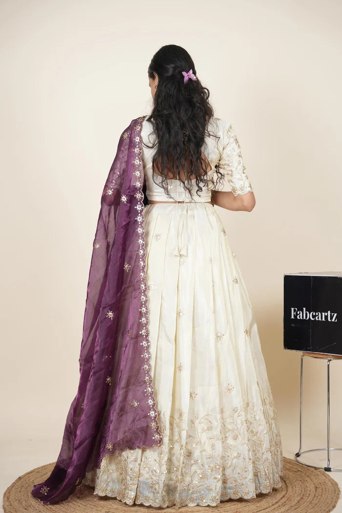 South Indian Festival Traditional Lehenga Choli Shizuka
