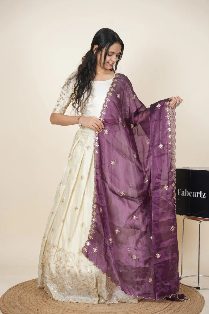 South Indian Festival Traditional Lehenga Choli Shizuka