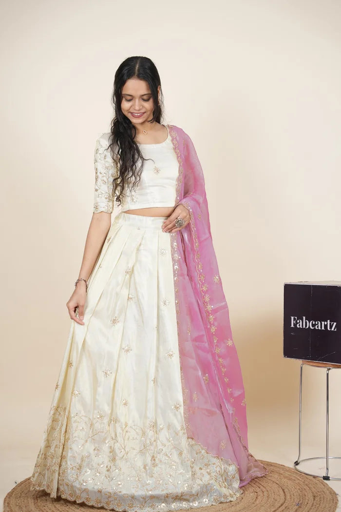 South Indian Festival Traditional Lehenga Choli Shizuka