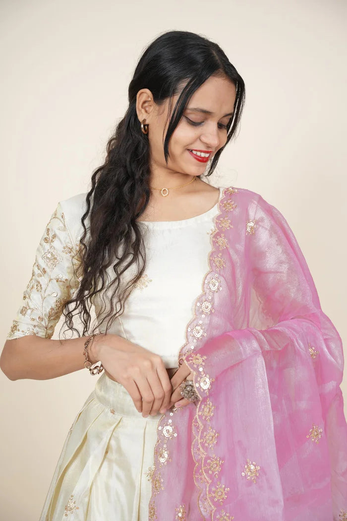 South Indian Festival Traditional Lehenga Choli Shizuka