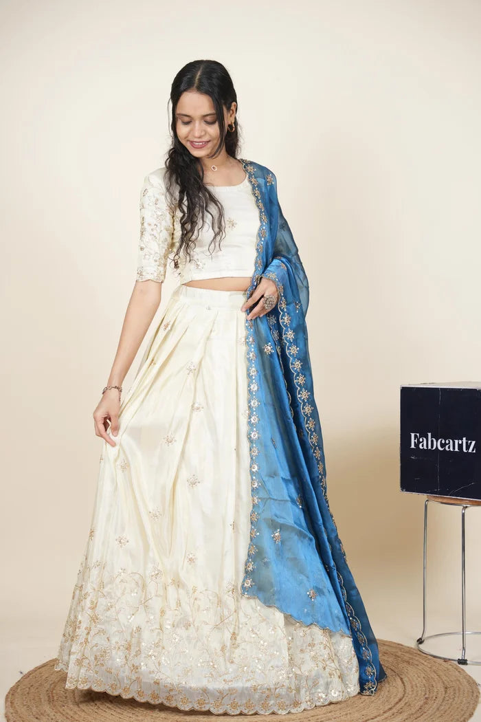 South Indian Festival Traditional Lehenga Choli Shizuka