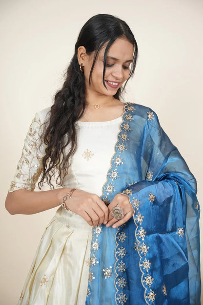 South Indian Festival Traditional Lehenga Choli Shizuka