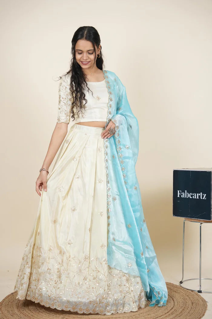South Indian Festival Traditional Lehenga Choli Shizuka
