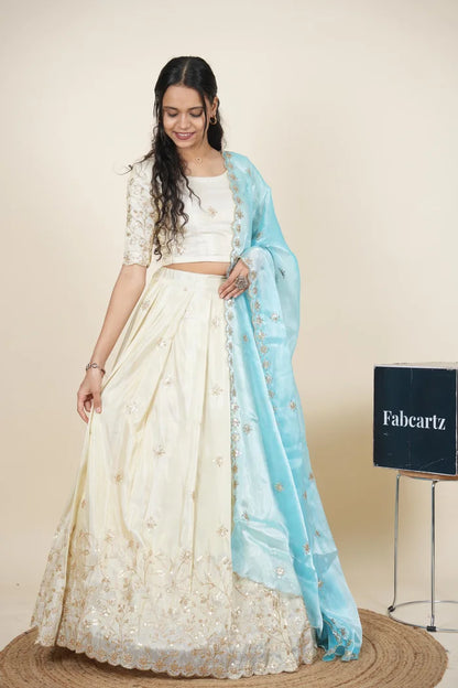South Indian Festival Traditional Lehenga Choli Shizuka