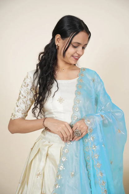 South Indian Festival Traditional Lehenga Choli Shizuka