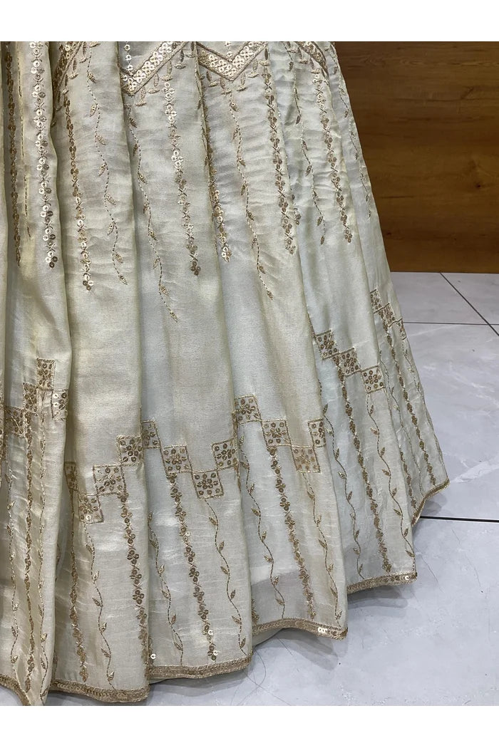 దక్షిణ భారత పండుగ సాంప్రదాయ హాఫ్ చీర (ఛవి) 