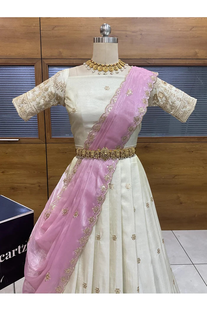 DekiSuki South Indian Festival Traditional Lehenga Choli