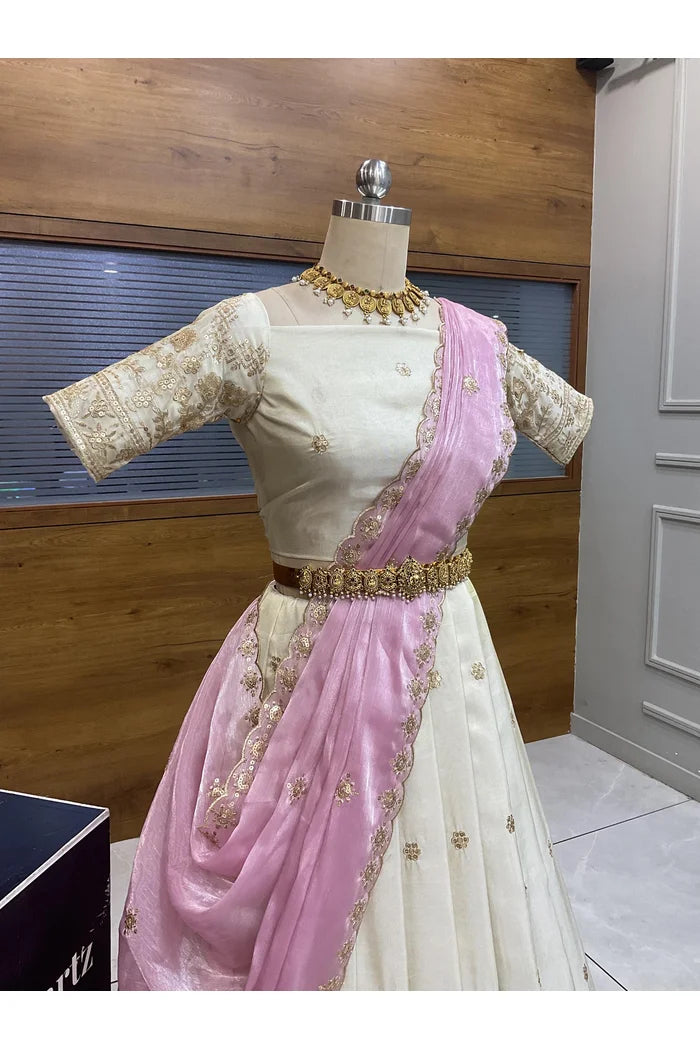 DekiSuki South Indian Festival Traditional Lehenga Choli