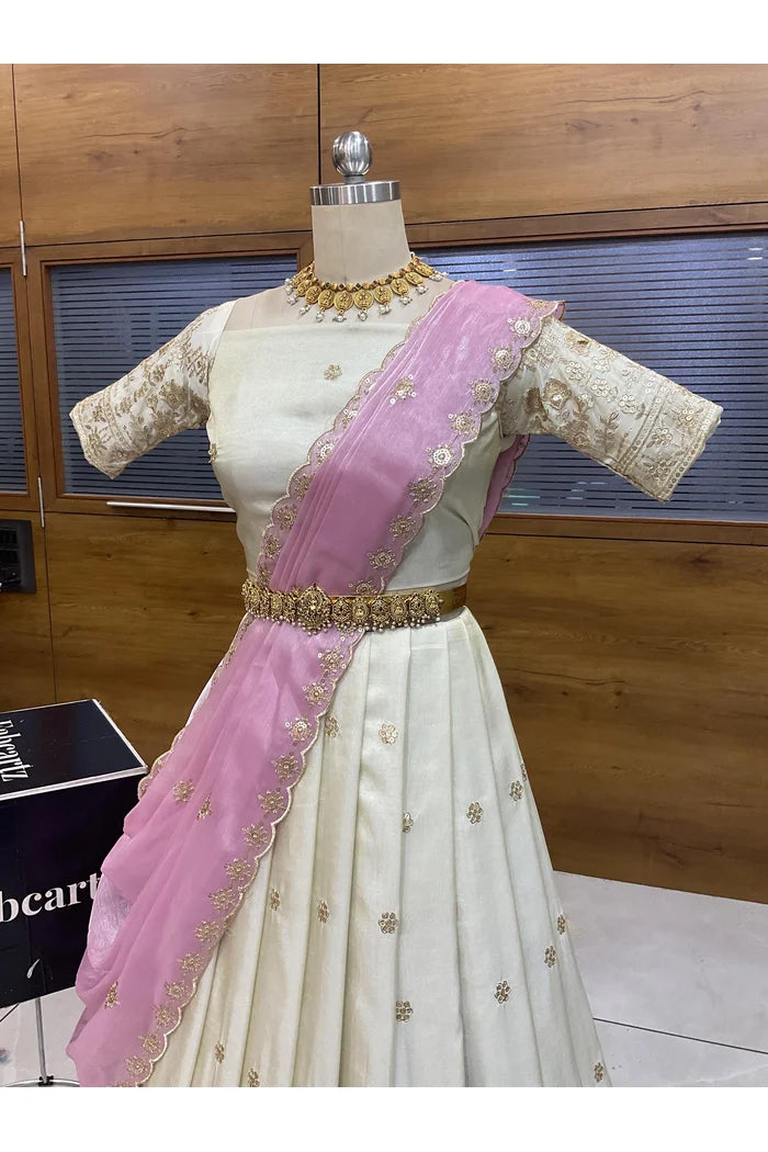 DekiSuki South Indian Festival Traditional Lehenga Choli