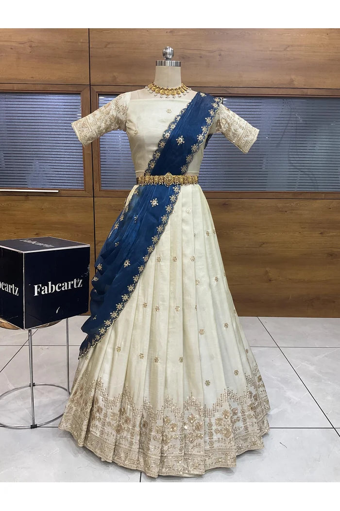 DekiSuki South Indian Festival Traditional Lehenga Choli