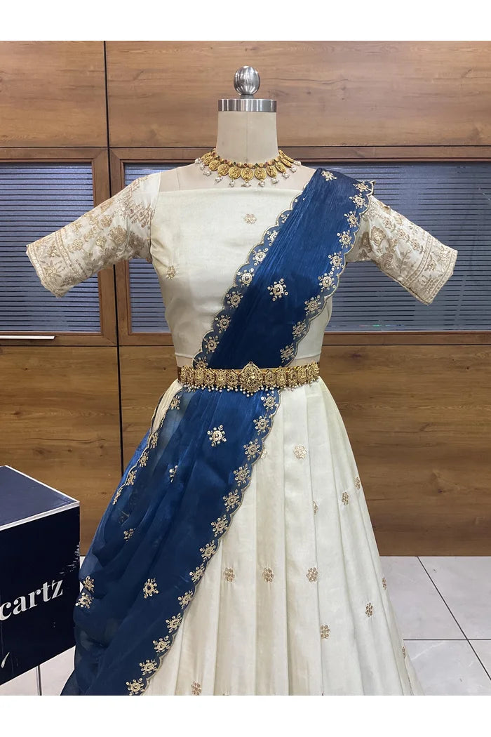 DekiSuki South Indian Festival Traditional Lehenga Choli