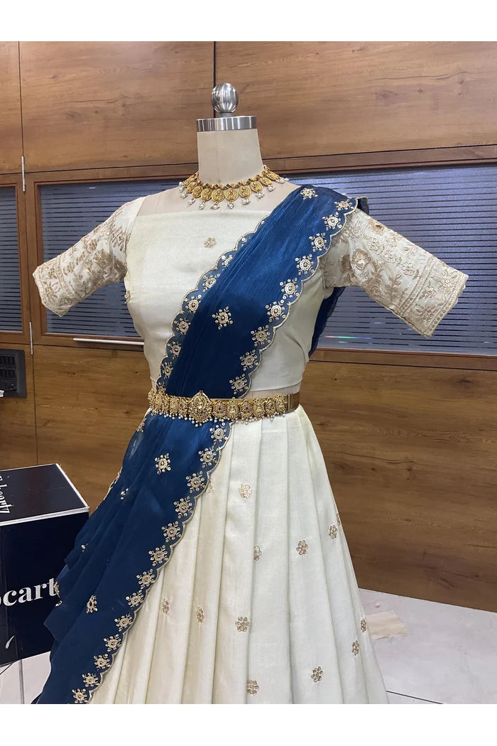 DekiSuki South Indian Festival Traditional Lehenga Choli