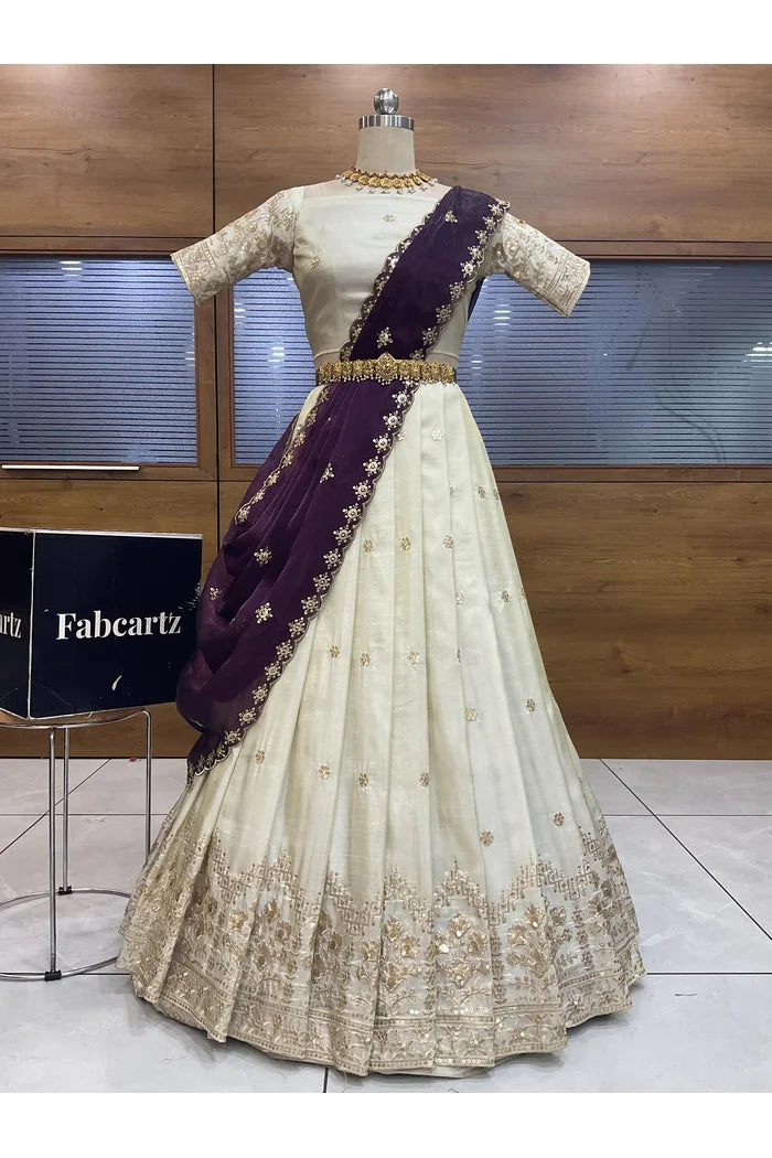 DekiSuki South Indian Festival Traditional Lehenga Choli