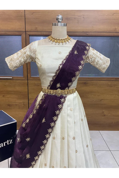 DekiSuki South Indian Festival Traditional Lehenga Choli