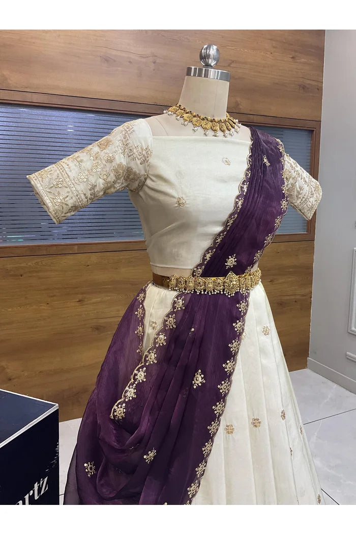 DekiSuki South Indian Festival Traditional Lehenga Choli