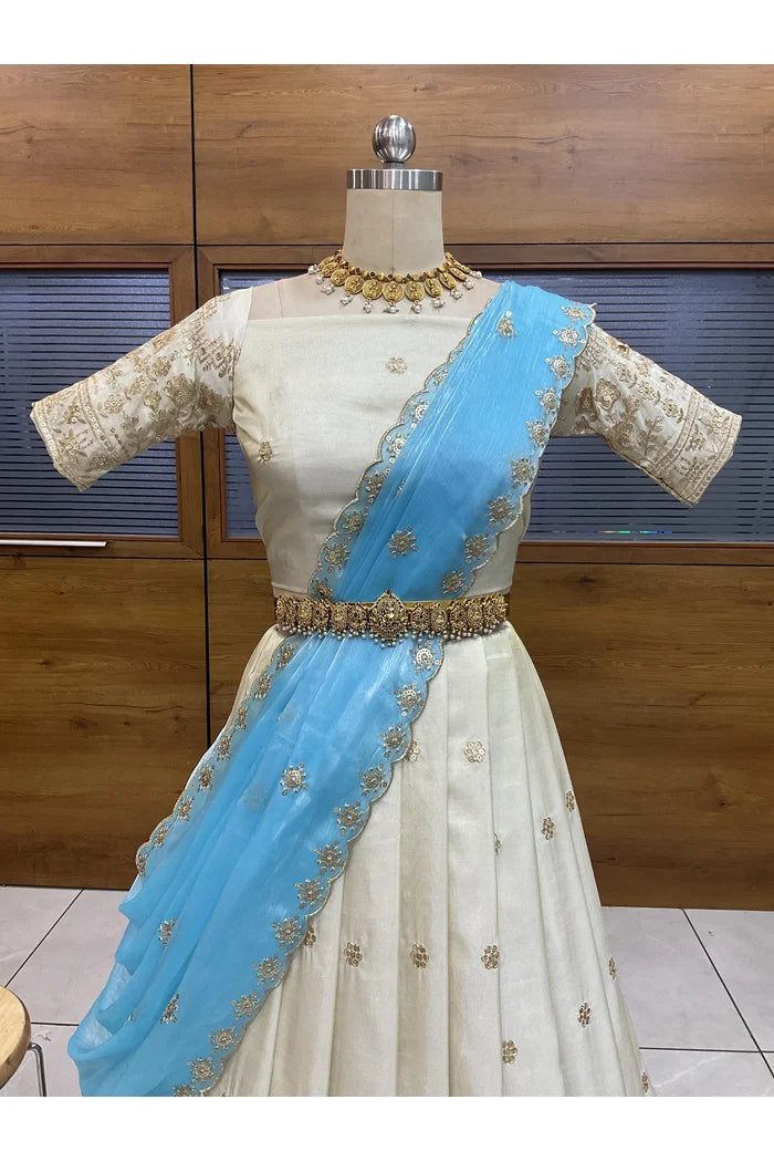 DekiSuki South Indian Festival Traditional Lehenga Choli