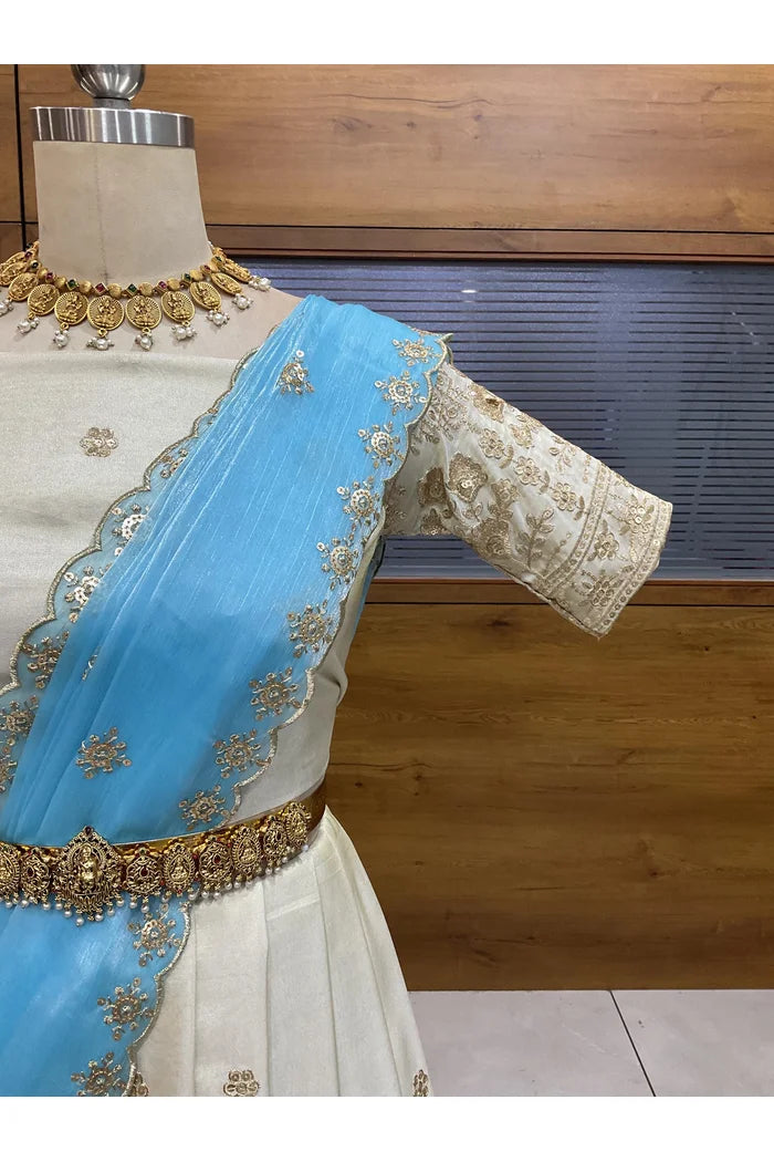 DekiSuki South Indian Festival Traditional Lehenga Choli