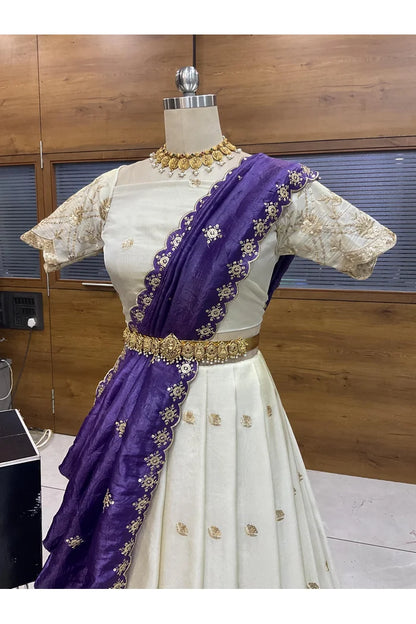 Nobita South Indian Festival Traditional Lehenga Choli