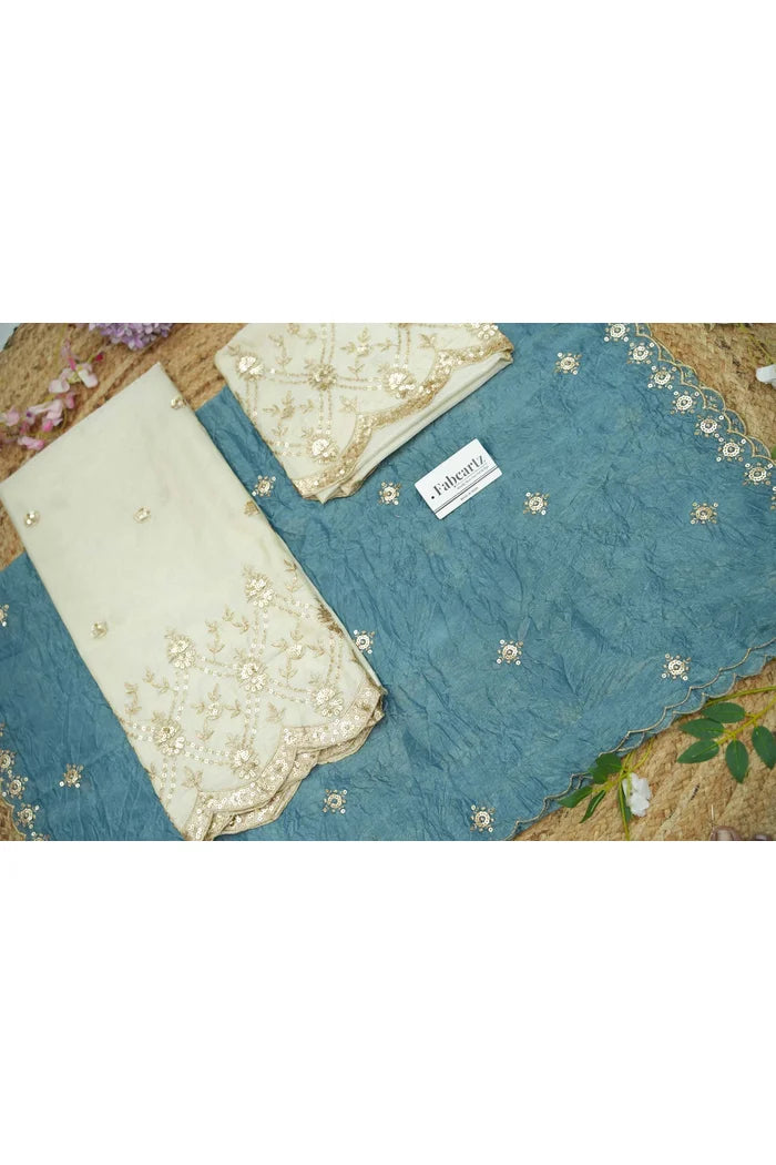 దక్షిణ భారత పండుగ సాంప్రదాయ హాఫ్ చీర (ఛవి) 