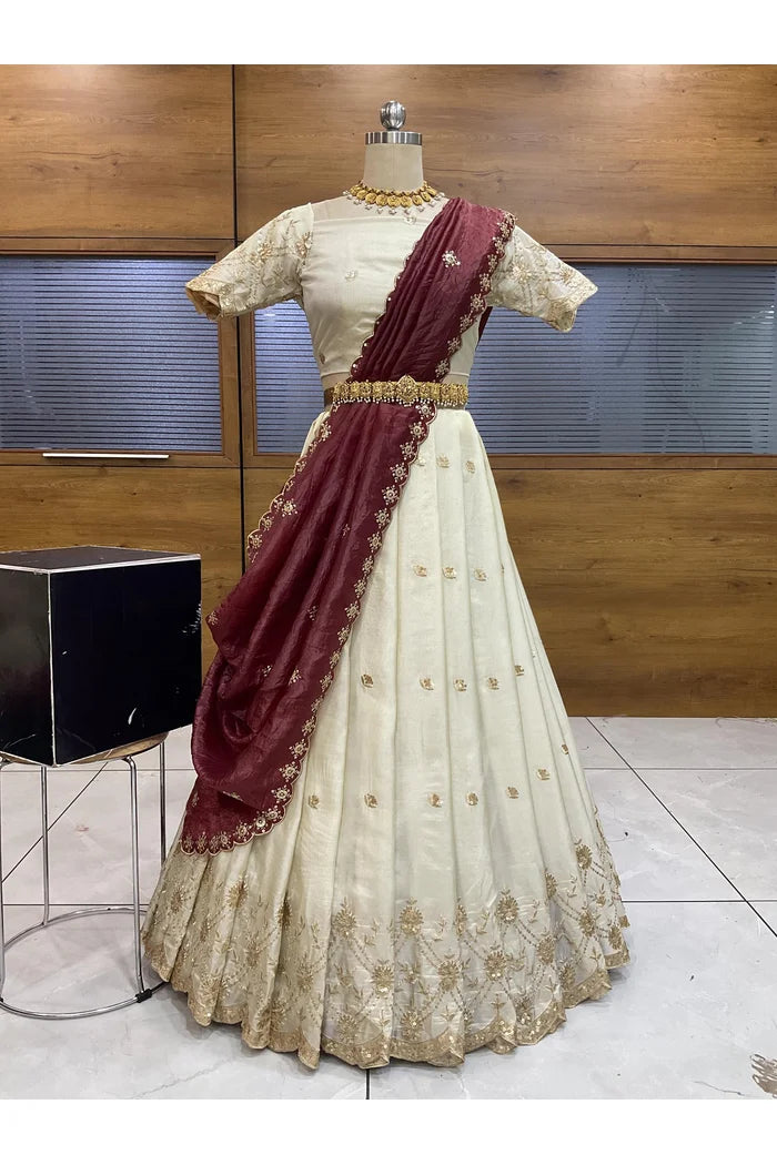 Nobita South Indian Festival Traditional Lehenga Choli