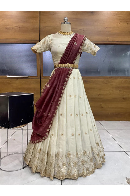 Nobita South Indian Festival Traditional Lehenga Choli