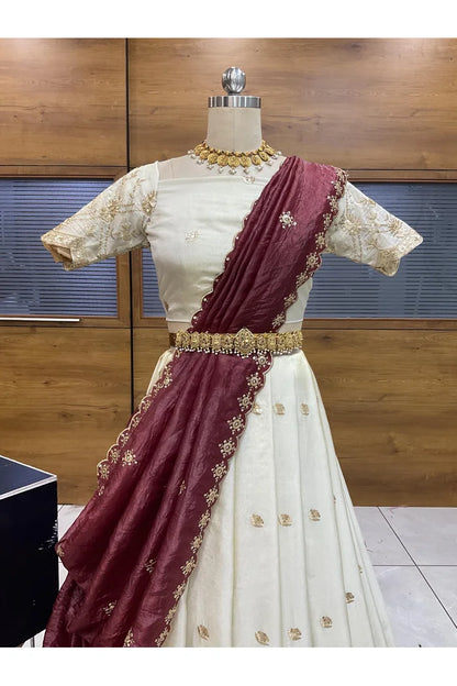 Nobita South Indian Festival Traditional Lehenga Choli