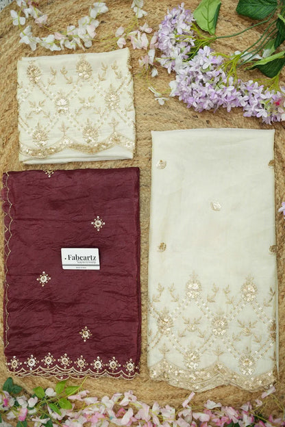 దక్షిణ భారత పండుగ సాంప్రదాయ హాఫ్ చీర (ఛవి) 