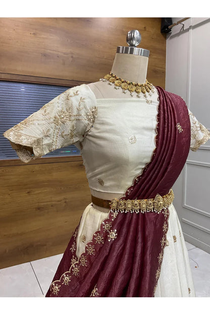 Nobita South Indian Festival Traditional Lehenga Choli