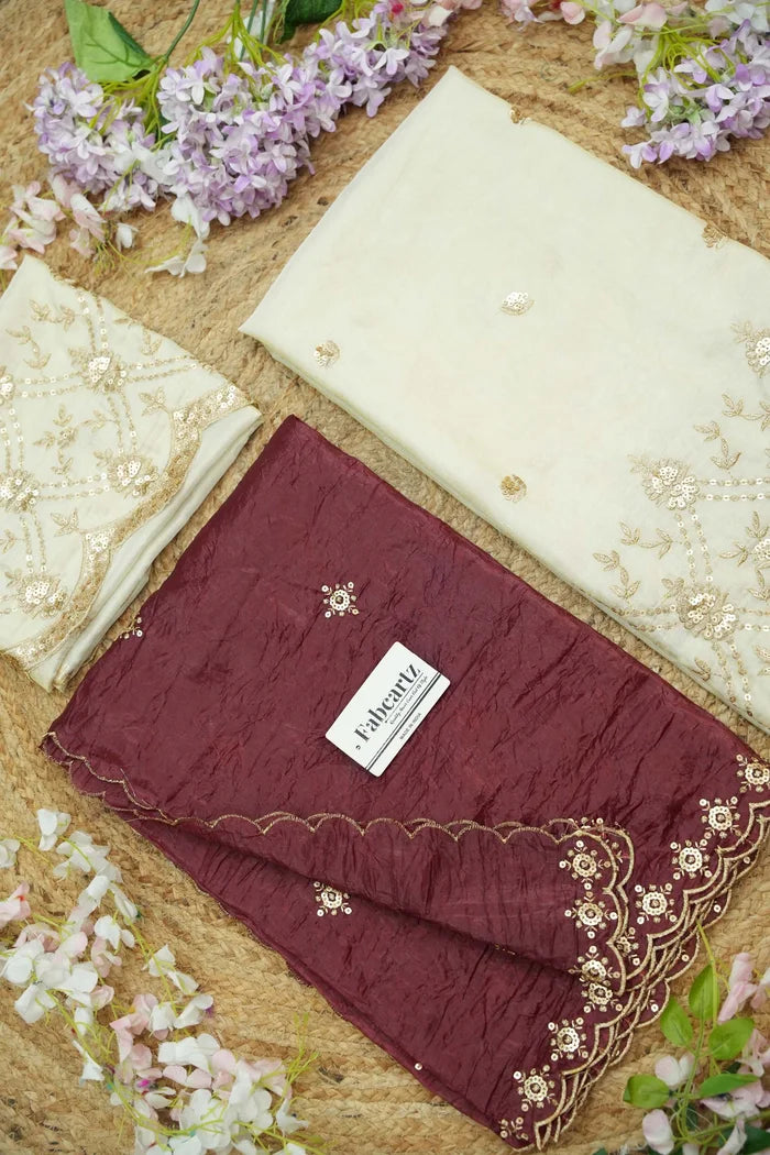 దక్షిణ భారత పండుగ సాంప్రదాయ హాఫ్ చీర (ఛవి) 