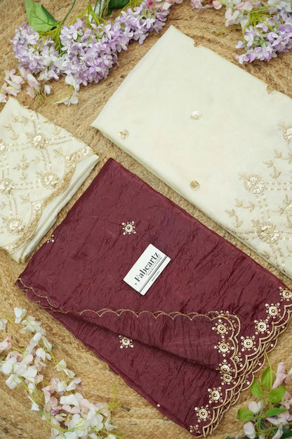 దక్షిణ భారత పండుగ సాంప్రదాయ హాఫ్ చీర (ఛవి) 