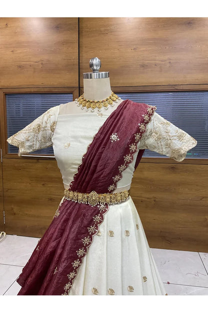 Nobita South Indian Festival Traditional Lehenga Choli