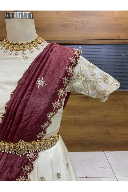 Nobita South Indian Festival Traditional Lehenga Choli