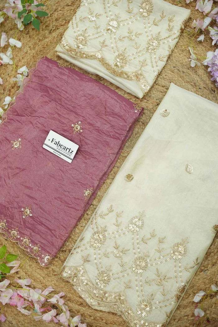 దక్షిణ భారత పండుగ సాంప్రదాయ హాఫ్ చీర (ఛవి) 